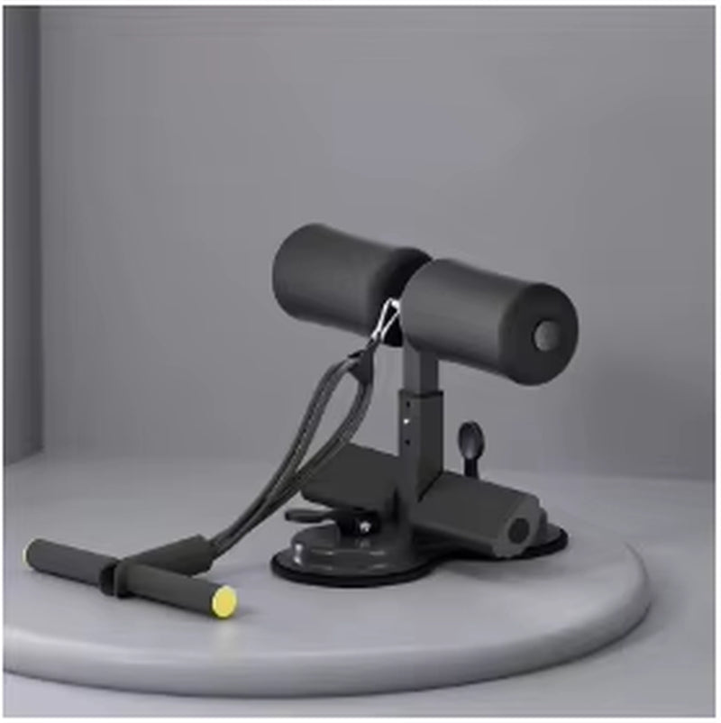 Suction Cup Sit-Up Assist Device, Abdominal Workout Trainer for Home Gym, Portable Abs Exercise Equipment with Non-Slip Base, Pe