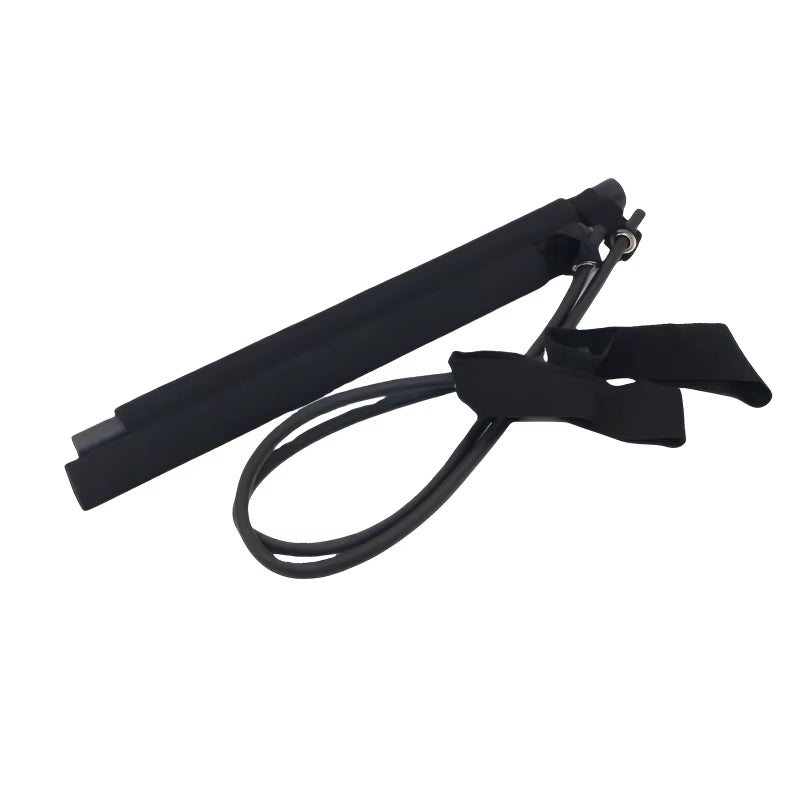 Portable Yoga Pilates Bar Stick with Resistance Band Muscle Toning Fitness Stretching Sports Body Workout Exercise Tension Rope