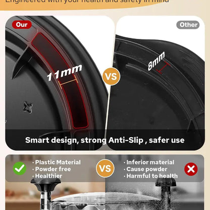 Large Chicken Shredder - Twist Mechanism Shredding Tool, Food Prep Utensil, ABS Plastic Home Kitchen Accessory for BBQ Meat, Home Cooking Kitchen Utensils & Supplies